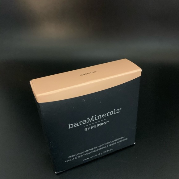 Bare Minerals BarePro Powder Foundation 10.5 Linen - Picture 2 of 4